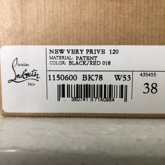 Christian Louboutin New Very Prive 120 - Picture 9 of 9